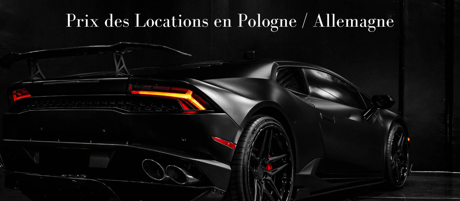 Prix Location Voiture Loueur de Luxe